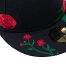 59FIFTY Rose Embroidery ブラック - 13059569-700 | NEW ERA ニューエラ公式オンラインストア