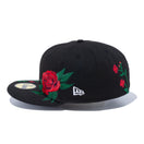59FIFTY Rose Embroidery ブラック - 13059569-700 | NEW ERA ニューエラ公式オンラインストア