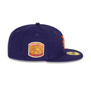 59FIFTY Royal Purple ニューヨーク・メッツ クーパーズタウン ネイビーパープル グレーアンダーバイザー - 13731689-700 | NEW ERA ニューエラ公式オンラインストア