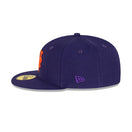 59FIFTY Royal Purple ニューヨーク・メッツ クーパーズタウン ネイビーパープル グレーアンダーバイザー - 13731689-700 | NEW ERA ニューエラ公式オンラインストア