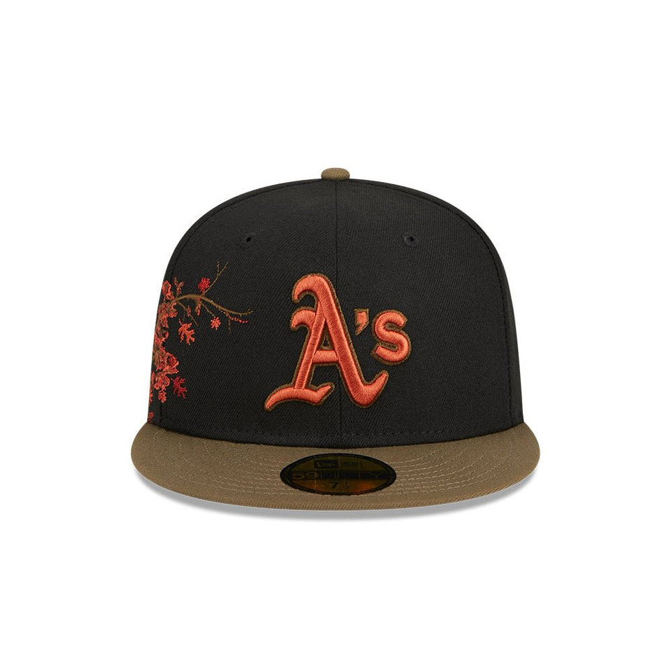 59FIFTY Rustic Fall オークランド・アスレチックス ブラック - 13935260-700 | NEW ERA ニューエラ公式オンラインストア