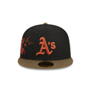 59FIFTY Rustic Fall オークランド・アスレチックス ブラック - 13935260-700 | NEW ERA ニューエラ公式オンラインストア