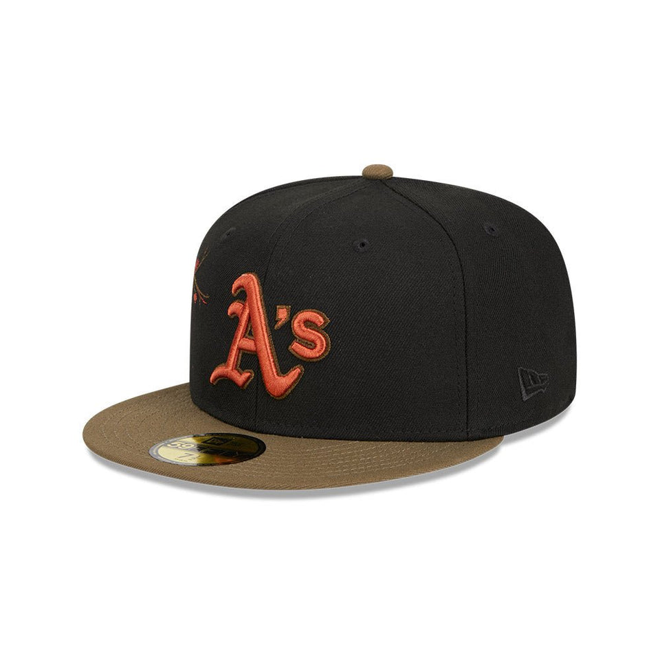 59FIFTY Rustic Fall オークランド・アスレチックス ブラック - 13935260-700 | NEW ERA ニューエラ公式オンラインストア