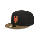 59FIFTY Rustic Fall ニューヨーク・メッツ ブラック - 13935262-700 | NEW ERA ニューエラ公式オンラインストア