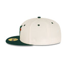 59FIFTY Rusty Green & Chrome トロント・ブルージェイズ クロームホワイト グリーンバイザー - 13731684-700 | NEW ERA ニューエラ公式オンラインストア