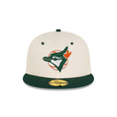 59FIFTY Rusty Green & Chrome トロント・ブルージェイズ クロームホワイト グリーンバイザー - 13731684-700 | NEW ERA ニューエラ公式オンラインストア
