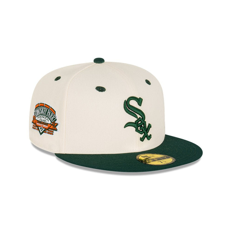 59FIFTY Rusty Green & Chrome シカゴ・ホワイトソックス クローム