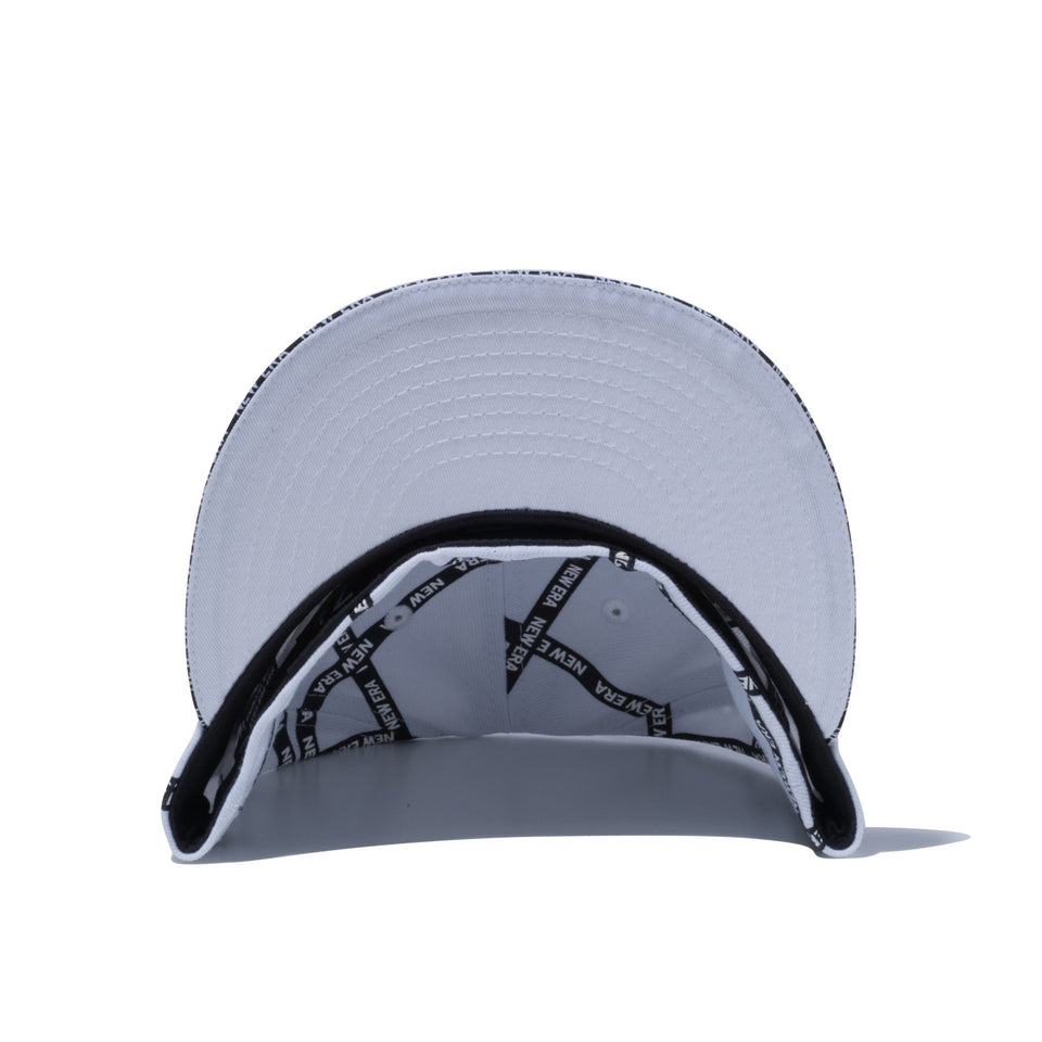 59FIFTY Sandwich Visor ロゴテープ NEW ERA ブラックサンドイッチバイザー ホワイト - 12572916-700 | NEW ERA ニューエラ公式オンラインストア