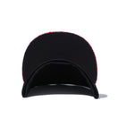 59FIFTY Sandwich Visor ボックスロゴ NEW ERA レッドサンドイッチバイザー ブラック - 12572919-700 | NEW ERA ニューエラ公式オンラインストア