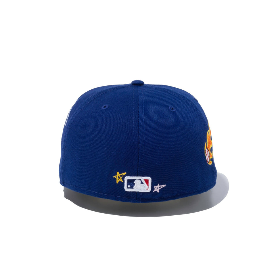 59FIFTY SCRIBBLE ロサンゼルス・ドジャース グレーアンダーバイザー - 13111042-700 | NEW ERA ニューエラ公式オンラインストア