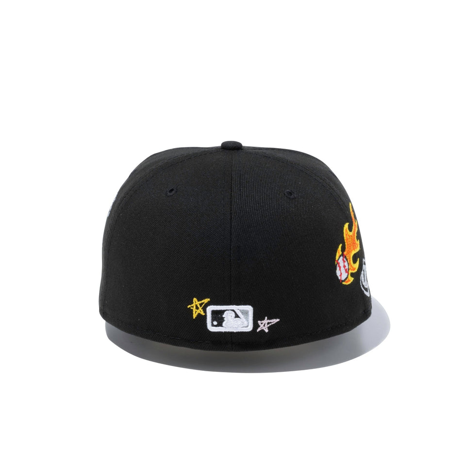 59FIFTY SCRIBBLE シカゴ・ホワイトソックス グレーアンダーバイザー - 13111044-700 | NEW ERA ニューエラ公式オンラインストア