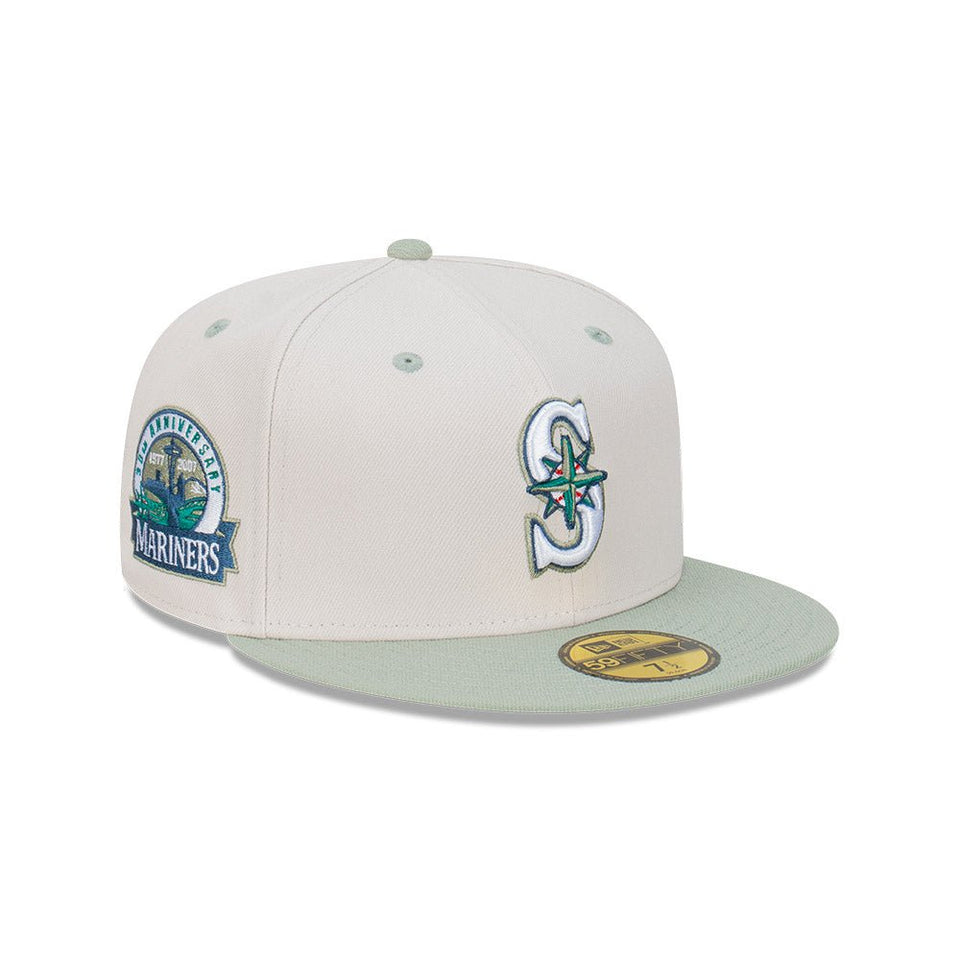 59FIFTY Seaglass シアトル・マリナーズ ライトグレー - 14131379-700 | NEW ERA ニューエラ公式オンラインストア