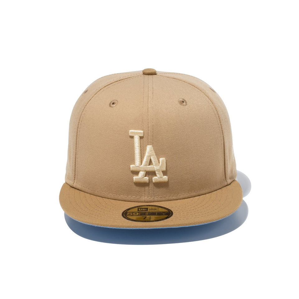 59FIFTY Seaside ロサンゼルス・ドジャース キャメル スカイブルーアンダーバイザー - 13516134-700 | NEW ERA ニューエラ公式オンラインストア