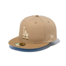 59FIFTY Seaside ロサンゼルス・ドジャース キャメル スカイブルーアンダーバイザー - 13516134-700 | NEW ERA ニューエラ公式オンラインストア