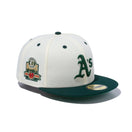 59FIFTY Sister City Collection FUKUOKA オークランド・アスレチックス クロームホワイト ダークグリーンバイザー - 13682251-700 | NEW ERA ニューエラ公式オンラインストア