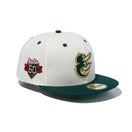 59FIFTY Sister City Collection KAWASAKI ボルティモア・オリオールズ クロームホワイト ダークグリーンバイザー - 13682250-700 | NEW ERA ニューエラ公式オンラインストア