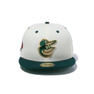 59FIFTY Sister City Collection KAWASAKI ボルティモア・オリオールズ クロームホワイト ダークグリーンバイザー - 13682250-700 | NEW ERA ニューエラ公式オンラインストア