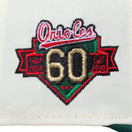 59FIFTY Sister City Collection KAWASAKI ボルティモア・オリオールズ クロームホワイト ダークグリーンバイザー - 13682250-700 | NEW ERA ニューエラ公式オンラインストア
