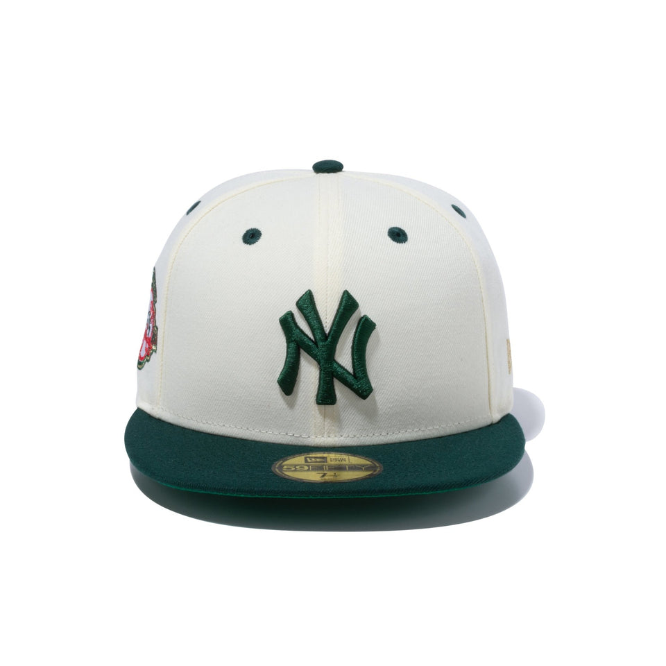 59FIFTY Sister City Collection TOKYO ニューヨーク・ヤンキース クロームホワイト ダークグリーンバイザー - 13682234-700 | NEW ERA ニューエラ公式オンラインストア