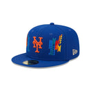 59FIFTY Southwestern ニューヨーク・メッツ ブルー - 13506389-700 | NEW ERA ニューエラ公式オンラインストア