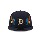 59FIFTY Southwestern デトロイト・タイガース ネイビー - 13506391-700 | NEW ERA ニューエラ公式オンラインストア