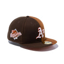 59FIFTY SPLIT オークランド・アスレチックス ブラウン オレンジアンダーバイザー - 13470170-700 | NEW ERA ニューエラ公式オンラインストア