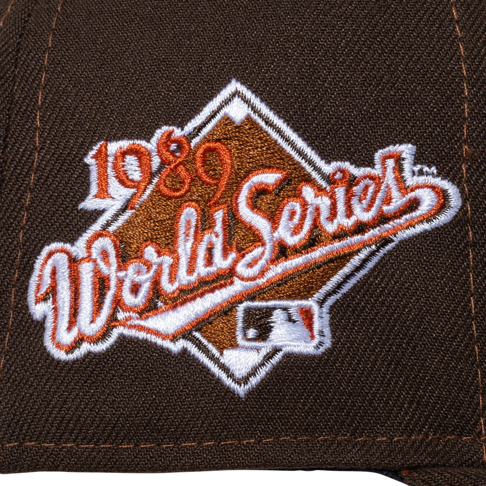59FIFTY SPLIT オークランド・アスレチックス ブラウン オレンジアンダーバイザー - 13470170-700 | NEW ERA ニューエラ公式オンラインストア