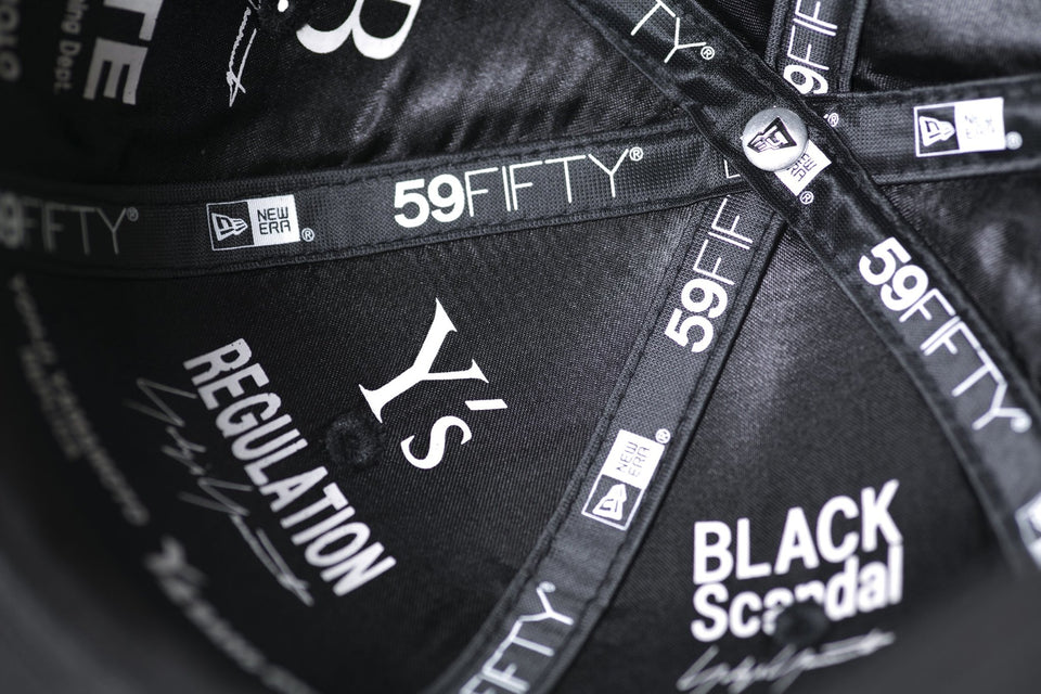 59FIFTY SS20 Yohji Yamamoto Inc. ブラック - 12368673-700 | NEW ERA ニューエラ公式オンラインストア