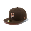 59FIFTY St. Valentine's Day バレンタインデー ニューヨーク・メッツ ウォルナット ブラウンアンダーバイザー - 13542623-700 | NEW ERA ニューエラ公式オンラインストア