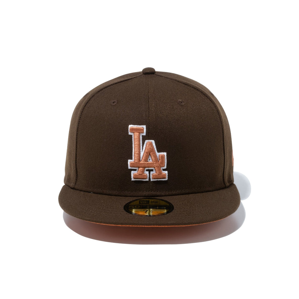 59FIFTY St. Valentine's Day バレンタインデー ロサンゼルス・ドジャース ウォルナット ブラウンアンダーバイザー - 13542624-700 | NEW ERA ニューエラ公式オンラインストア