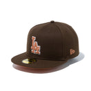59FIFTY St. Valentine's Day バレンタインデー ロサンゼルス・ドジャース ウォルナット ブラウンアンダーバイザー - 13542624-700 | NEW ERA ニューエラ公式オンラインストア