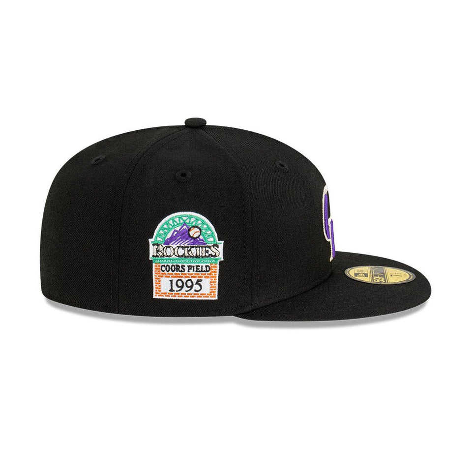 59FIFTY Stadium Pack コロラド・ロッキーズ クーパーズタウン ブラック - 13577644-700 | NEW ERA ニューエラ公式オンラインストア