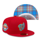 59FIFTY State Tartan ワシントン・ナショナルズ レッド - 13506368-700 | NEW ERA ニューエラ公式オンラインストア