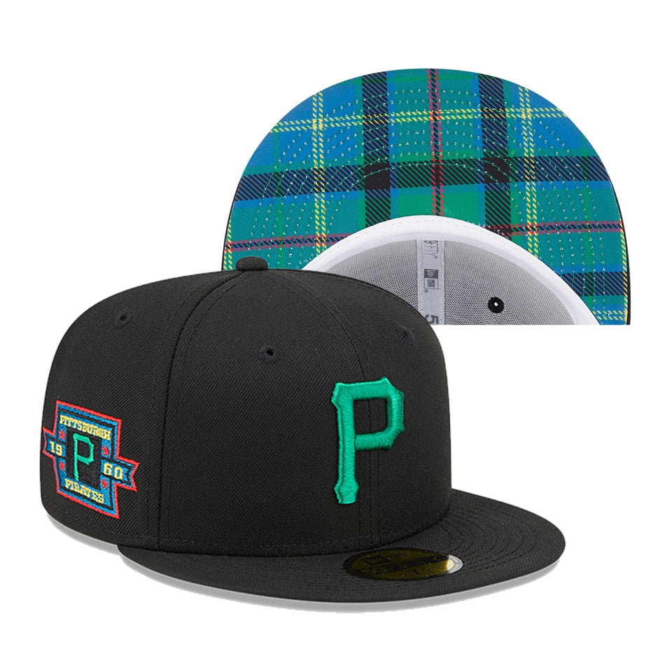 59FIFTY State Tartan ピッツバーグ・パイレーツ ブラック - 13506371-700 | NEW ERA ニューエラ公式オンラインストア