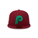 59FIFTY State Tartan フィラデルフィア・フィリーズ ワインレッド - 13506372-700 | NEW ERA ニューエラ公式オンラインストア