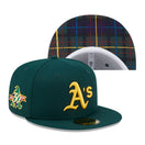 59FIFTY State Tartan オークランド・アスレチックス ダークグリーン - 13506373-700 | NEW ERA ニューエラ公式オンラインストア