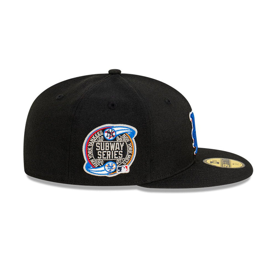 59FIFTY Subway Series ニューヨーク・メッツ ブラック グレーアンダーバイザー - 13577639-700 | NEW ERA ニューエラ公式オンラインストア