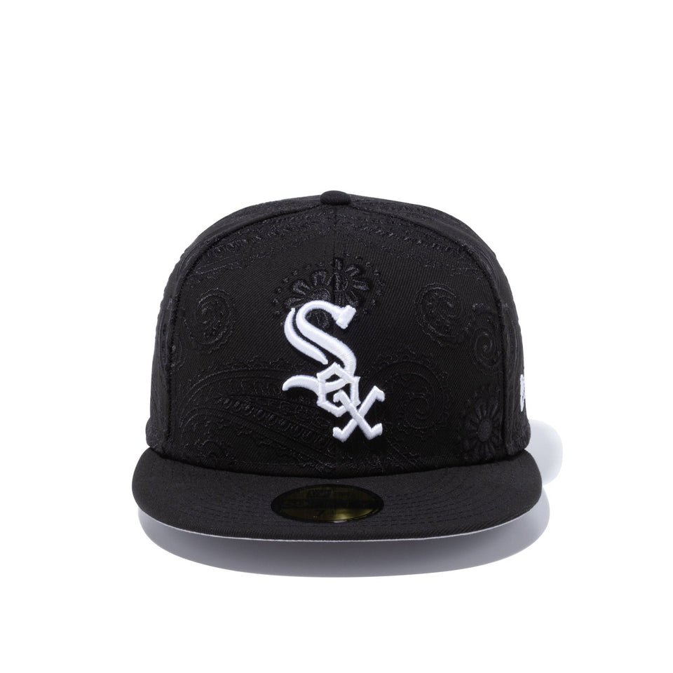 59FIFTY SWIRL シカゴ・ホワイトソックス グレーアンダーバイザー - 12879615-700 | NEW ERA ニューエラ公式オンラインストア