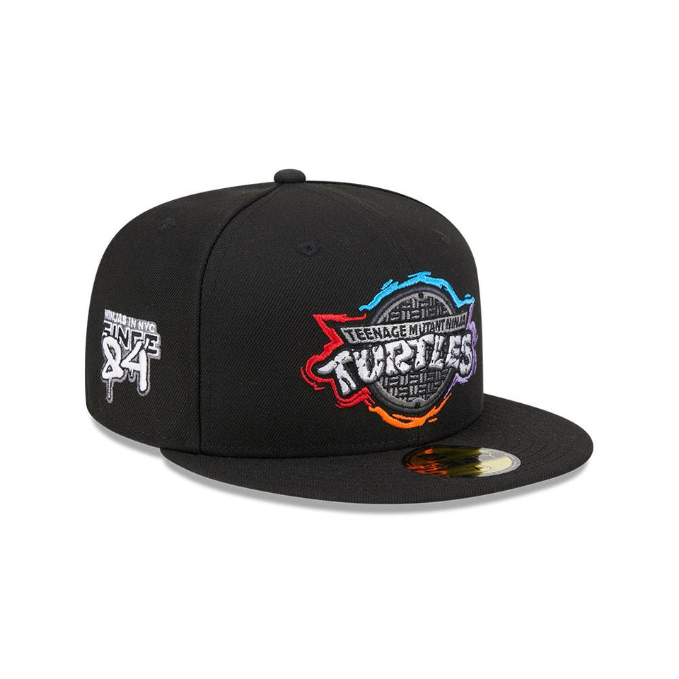 59FIFTY Teenage Mutant Ninja Turtles タイトルロゴ ブラック - 14129369-700 | NEW ERA ニューエラ公式オンラインストア