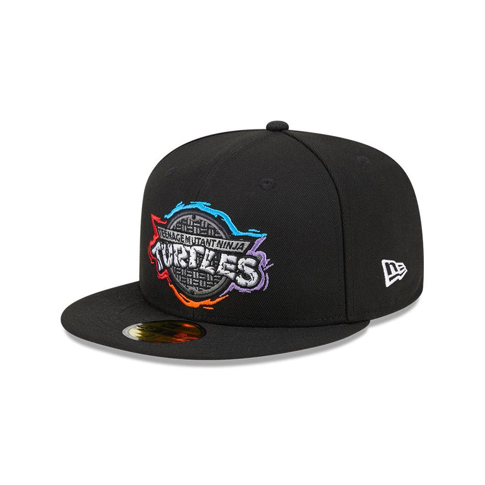 59FIFTY Teenage Mutant Ninja Turtles タイトルロゴ ブラック - 14129369-700 | NEW ERA ニューエラ公式オンラインストア