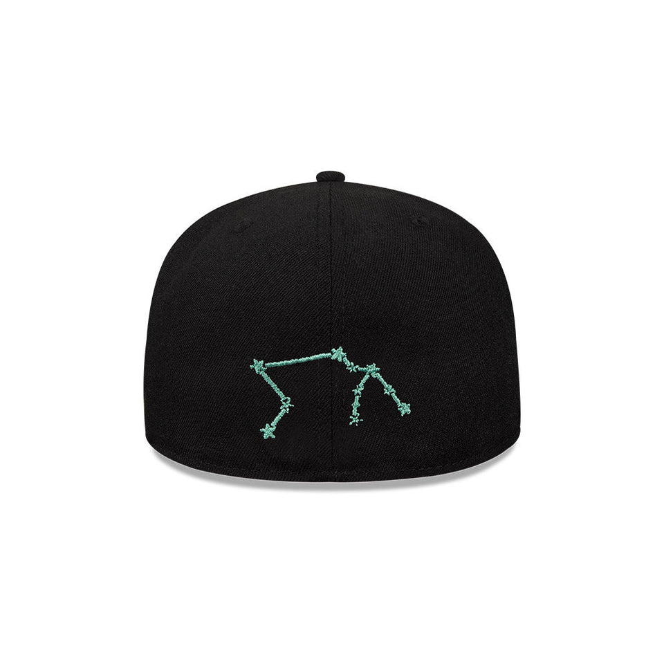 59FIFTY Tellaeche Horoscopes Aquarius 水瓶座 ブラック - 13748371-700 | NEW ERA ニューエラ公式オンラインストア
