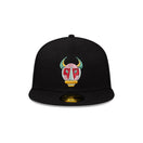 59FIFTY Tellaeche Horoscopes Taurus 牡牛座 ブラック - 13748361-700 | NEW ERA ニューエラ公式オンラインストア