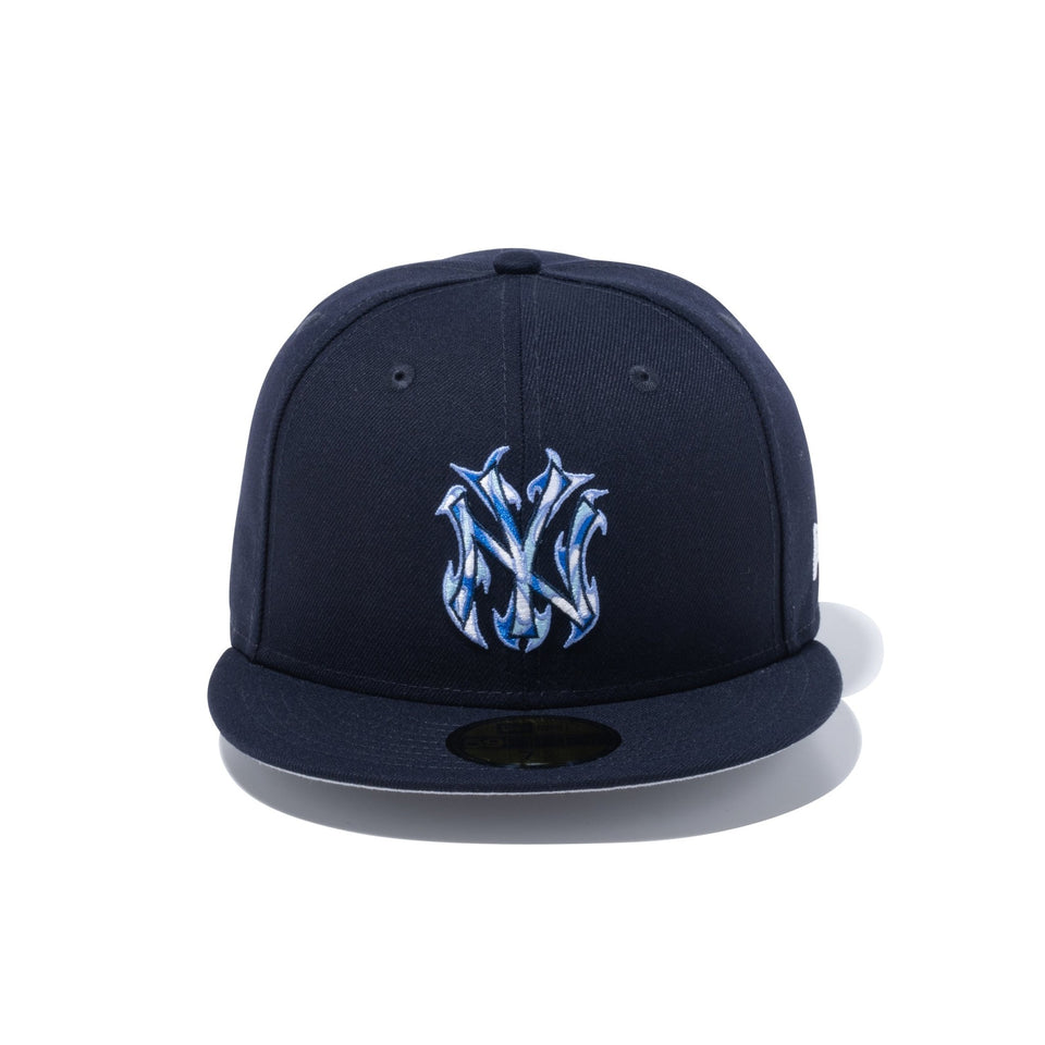 59FIFTY Tetsuya Nakamura NANZUKA GALLERY ニューヨーク・ヤンキース ネイビー - 13772664-700 | NEW ERA ニューエラ公式オンラインストア