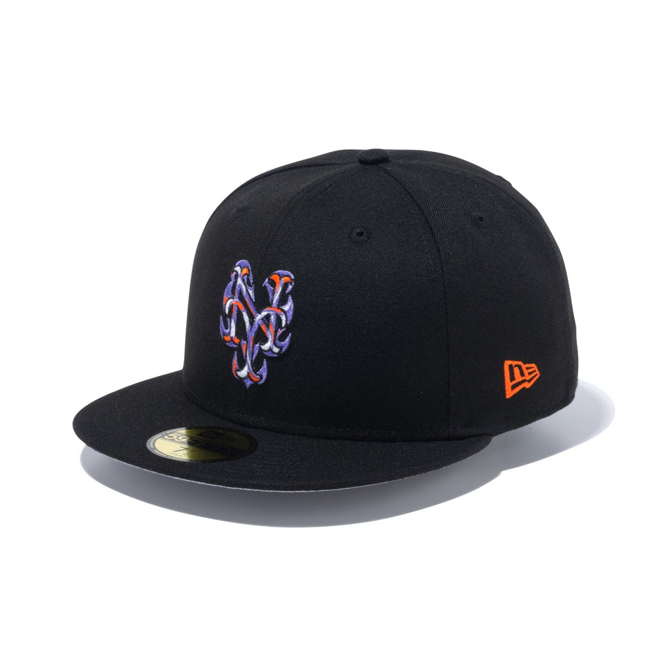 59FIFTY Tetsuya Nakamura NANZUKA GALLERY ニューヨーク・メッツ ブラック - 13772665-700 | NEW ERA ニューエラ公式オンラインストア