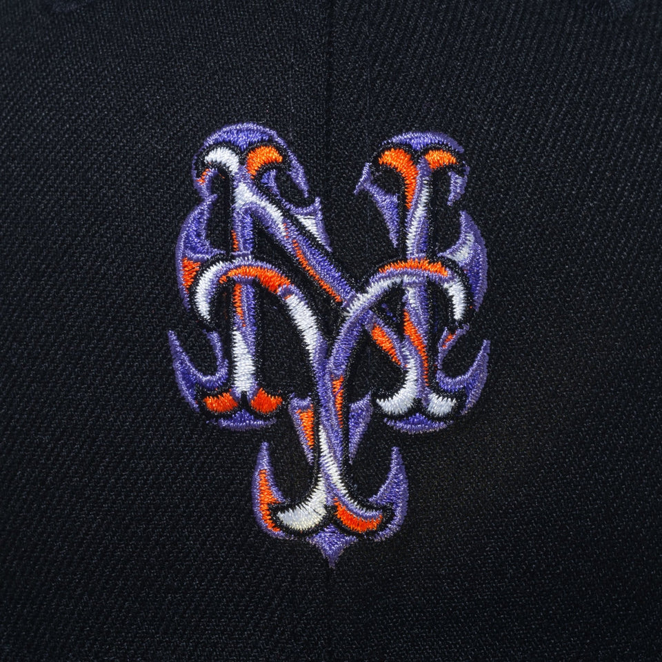 59FIFTY Tetsuya Nakamura NANZUKA GALLERY ニューヨーク・メッツ ブラック - 13772665-700 | NEW ERA ニューエラ公式オンラインストア