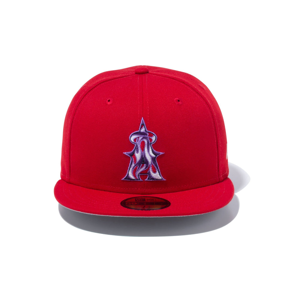 59FIFTY Tetsuya Nakamura NANZUKA GALLERY ロサンゼルス・エンゼルス スカーレット - 13772666-700 | NEW ERA ニューエラ公式オンラインストア