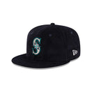 59FIFTY Throwback Corduroy コーデュロイ シアトル・マリナーズ コーデュロイ ネイビー グレーアンダーバイザー - 13774149-700 | NEW ERA ニューエラ公式オンラインストア