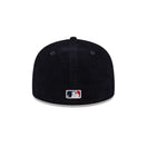 59FIFTY Throwback Corduroy コーデュロイ アトランタ・ブレーブス コーデュロイ ネイビー グレーアンダーバイザー - 13774157-700 | NEW ERA ニューエラ公式オンラインストア