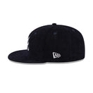 59FIFTY Throwback Corduroy コーデュロイ アトランタ・ブレーブス コーデュロイ ネイビー グレーアンダーバイザー - 13774157-700 | NEW ERA ニューエラ公式オンラインストア