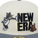 59FIFTY TOM and JERRY トムとジェリー スクエアロゴ ストーン ストームグレーバイザー - 13772660-700 | NEW ERA ニューエラ公式オンラインストア